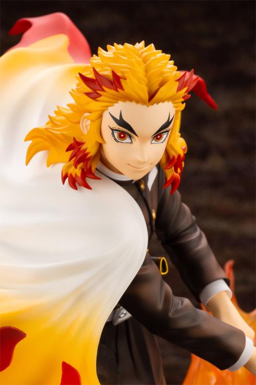 Demon Slayer: Kimetsu no Yaiba ArtFX J Kyoujurou Rengoku (Purgatory Anjuro) Statue
