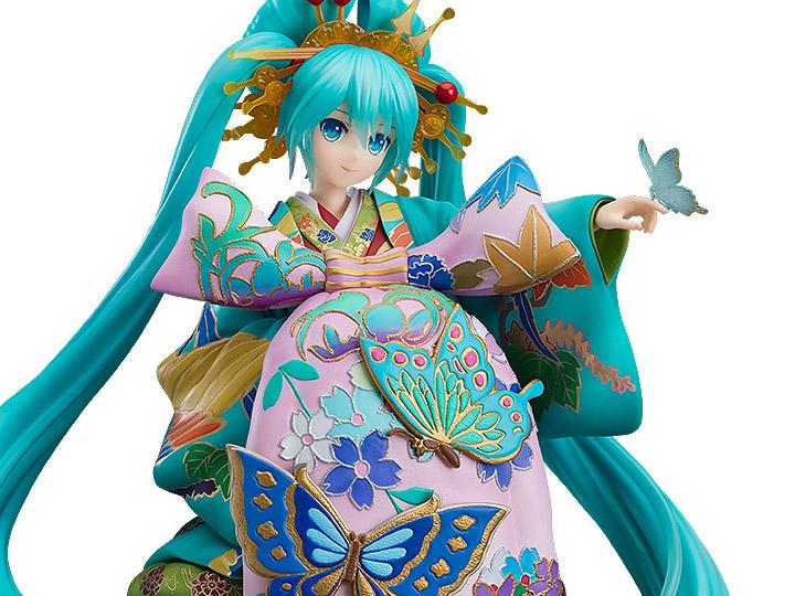 Vocaloid Hatsune Miku (Chokabuki Kuruwa Kotoba Awase Kagami Ver.) 1/7 Scale Figure