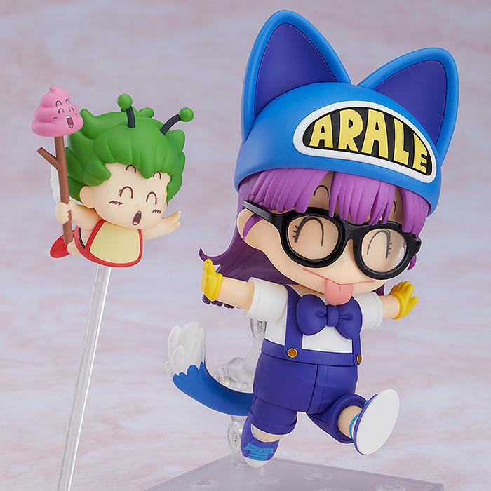Dr. Slump Nendoroid No.1009 Arale Norimaki (Cat ears Ver.) & Gatchan