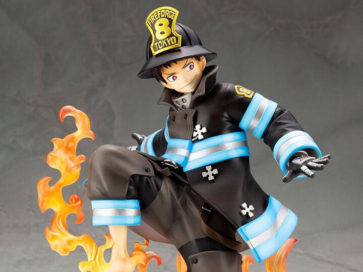 Fire Force ArtFX J Shinra Kusakabe Statue