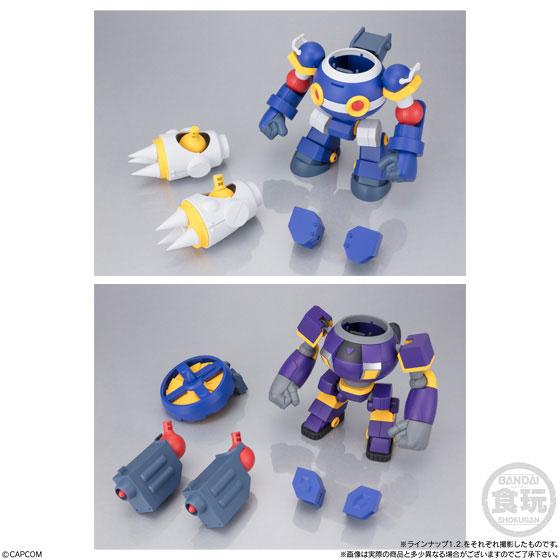Mega Man Chimera and Kangaroo Unit and Vile's Ride Armor and Hawk Unit