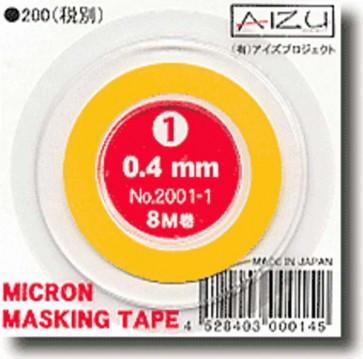 Aizu 0.4mm x 8m Micron Masking Tape 2001-1