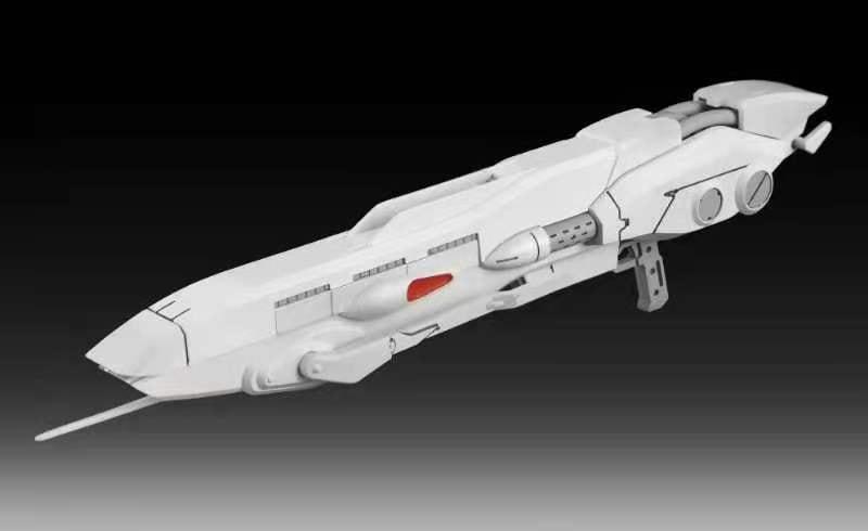 SJL Model 1/100 Outer Armor HWS Version for MG RX-93 Nu Gundam Ver.Ka