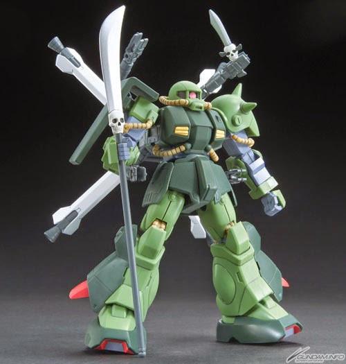 Skull Weapon Booster Bandai Build Custom HG