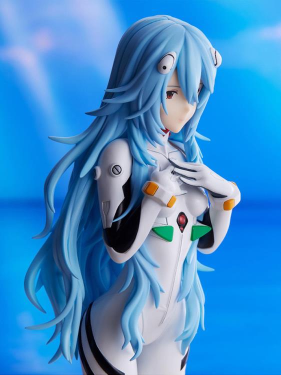 Rebuild of Evangelion Rei Ayanami (Long Hair Ver.) Super Premium Figure (Reissue)