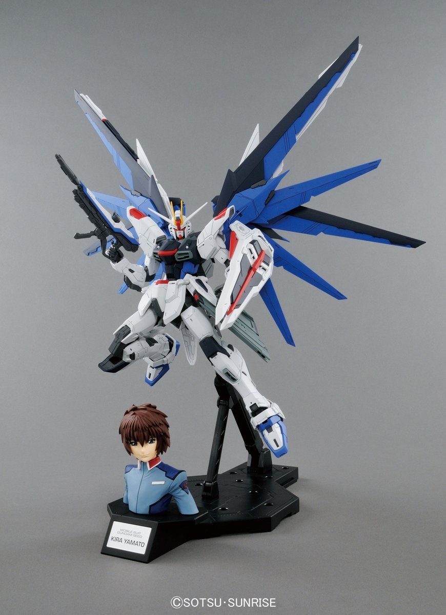 MG 1/100 Freedom Gundam Ver.2.0 & Kira Yamato
