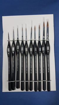BRUSH SET (SABLE) 10PCS