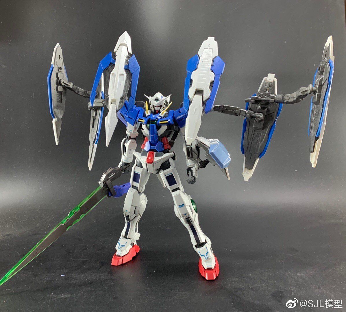 SJL - ASTRAEA WHITE SHIELDS FULL SET W/ GN HIGH MEGA LAUNCHER