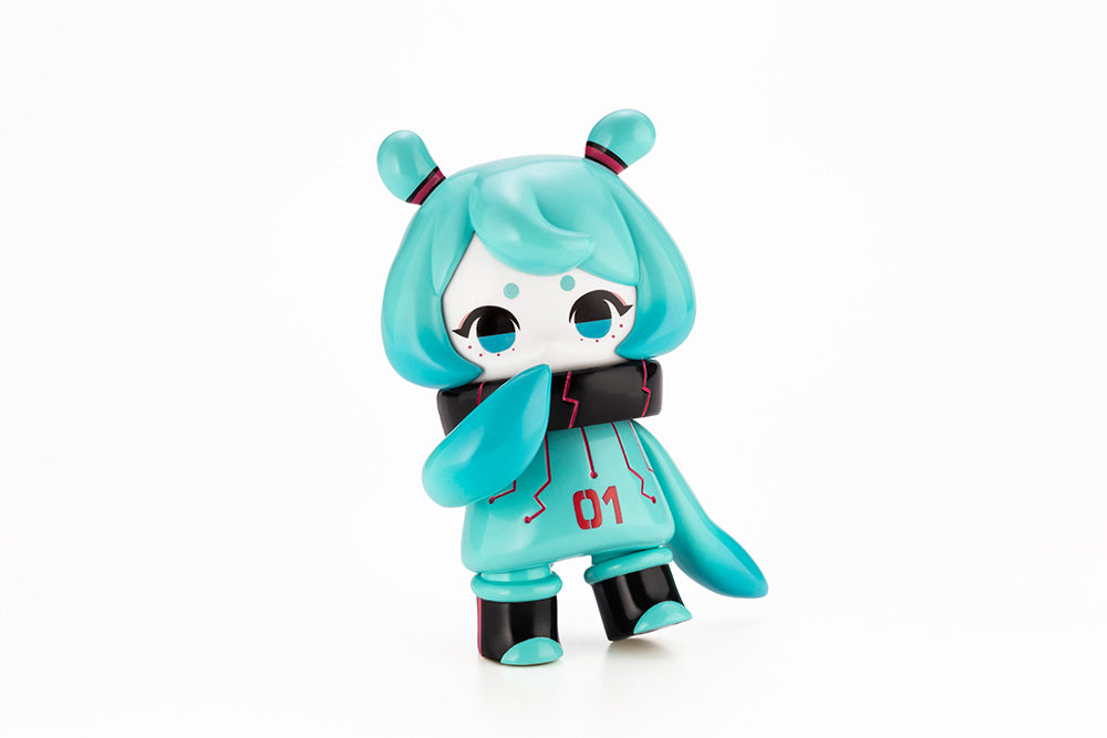 Ocean Exploration Robot Denshitako No.3 (Hatsune Miku Color Ver.) Figure