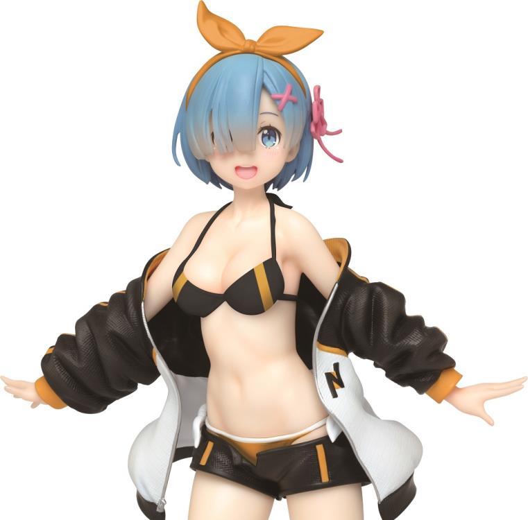 Re:Zero Starting Life in Another World Rem (Jumper Swimsuit Ver.) Renewal Edition Precious Figure
