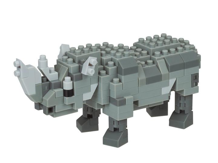 Rhinoceros "Animals", Nanoblock Collection Series