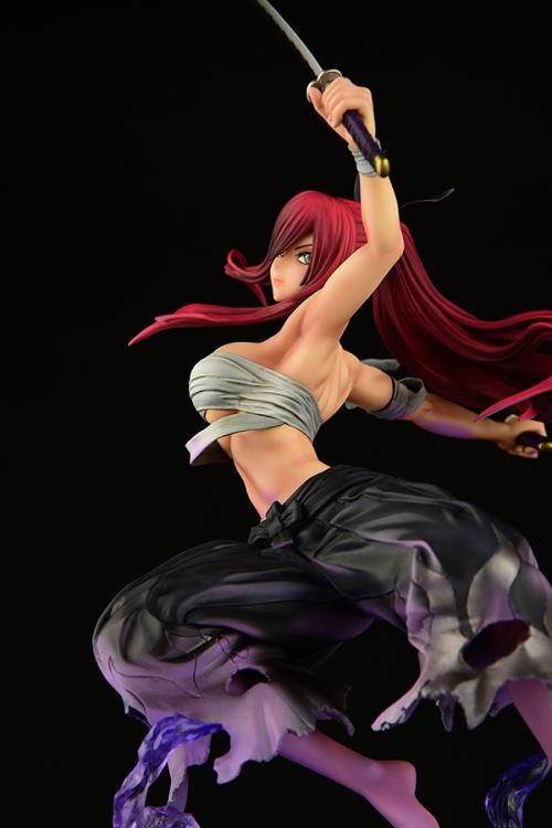 Fairy Tail Erza Scarlet the Samurai (Shikkoku Ver.) 1/6 Scale Figure