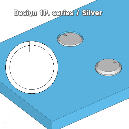 Design Mold 1P. Series / Silver 20 ct