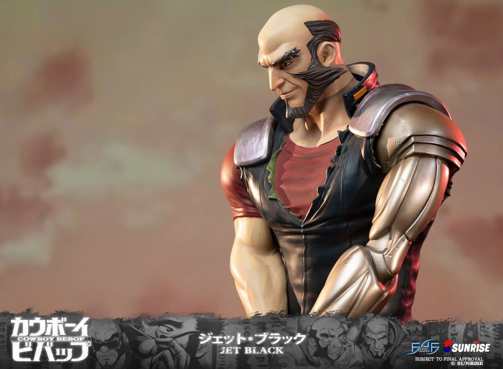Cowboy Bebop Jet Black Statue