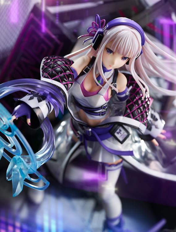 Re:Zero Starting Life in Another World Emilia (Neon City Ver.) 1/7 Scale Shibuya Scramble Figure