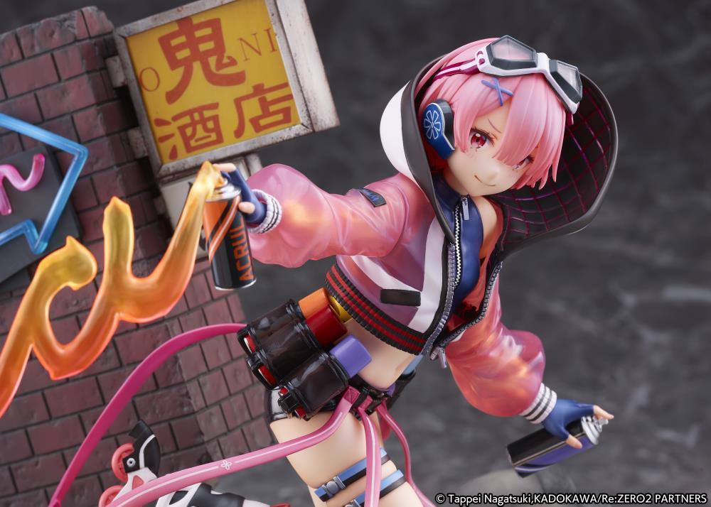 Re:Zero Starting Life in Another World Ram (Neon City Ver.) 1/7 Scale Shibuya Scramble Figure