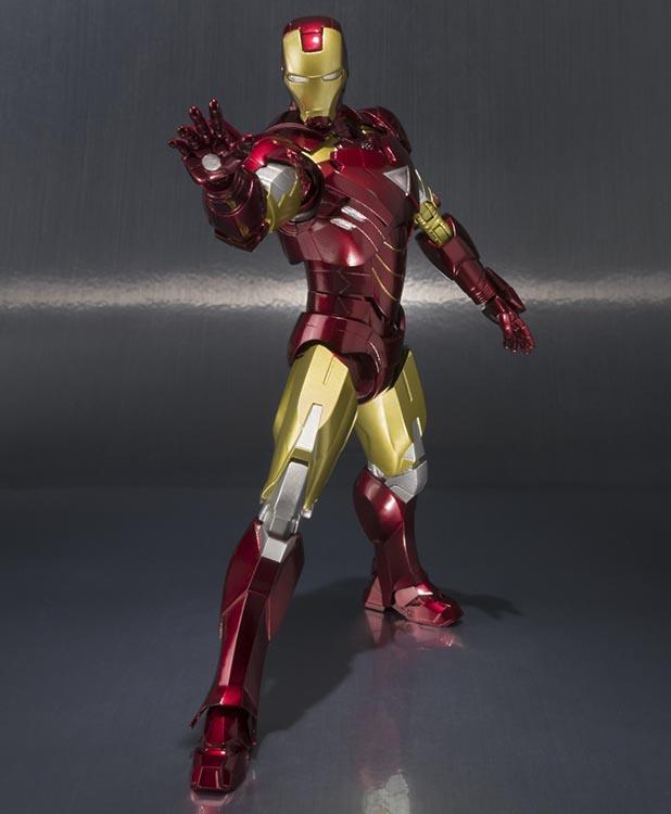 Iron Man 2 S.H.Figuarts Iron Man Mark VI & Hall of Armor Set