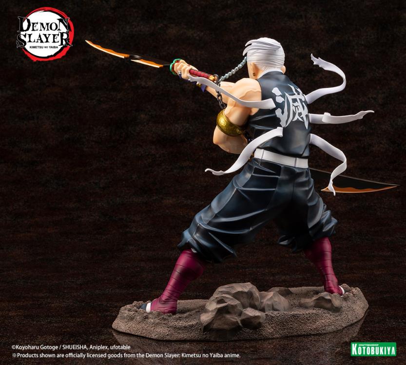 Demon Slayer: Kimetsu No Yaiba ArtFX J Tengen Uzui 1/8 Scale Statue