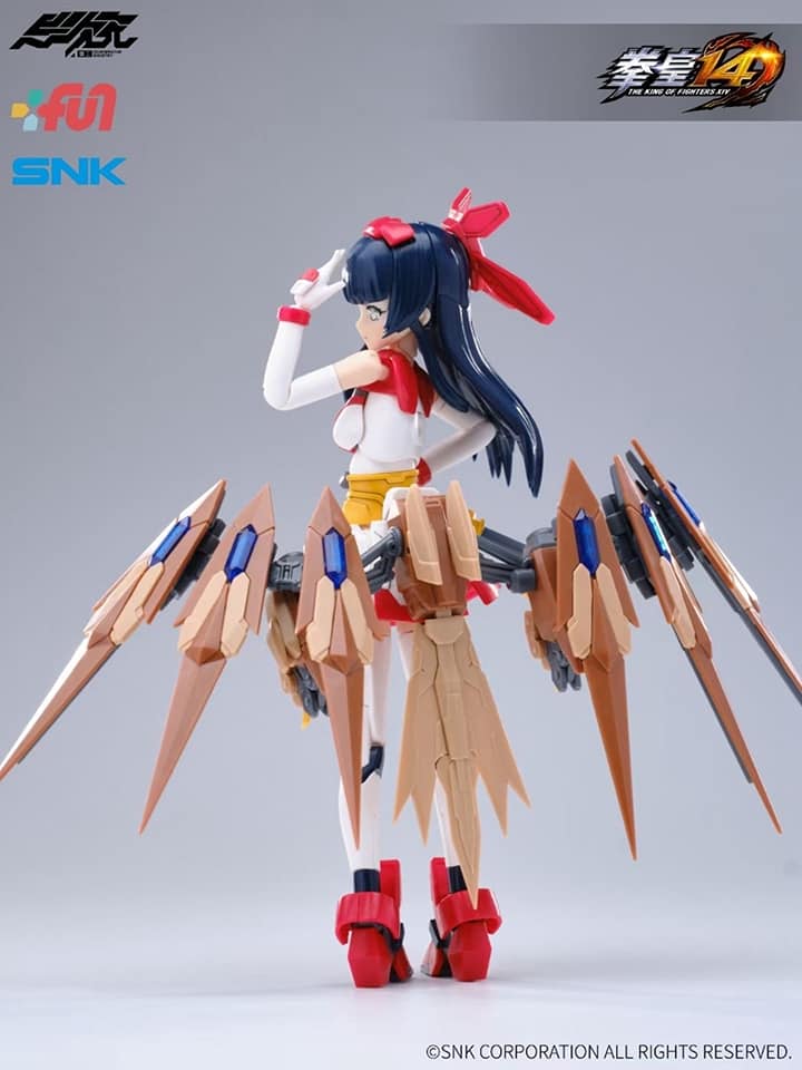 Nakoruru (Samurai Showdown) W/ 2 Eagles Model kit