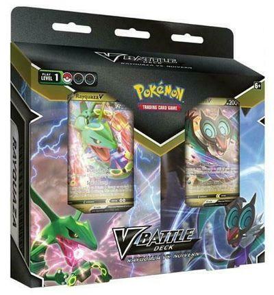 Pokemon TCG V Battle Deck - Rayquaza VS Noivern (Bundle)