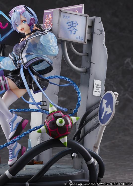 Re Zero Starting Life in Another World Rem (Neon City Ver.) 1/7 Scale Shibuya Scramble Figure