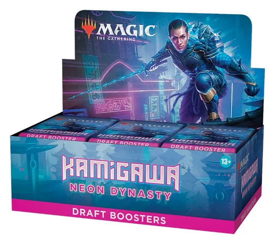 Magic The Gathering Kamigawa: Neon Dynasty Draft Booster Box | 36 Packs (540 Magic Cards)