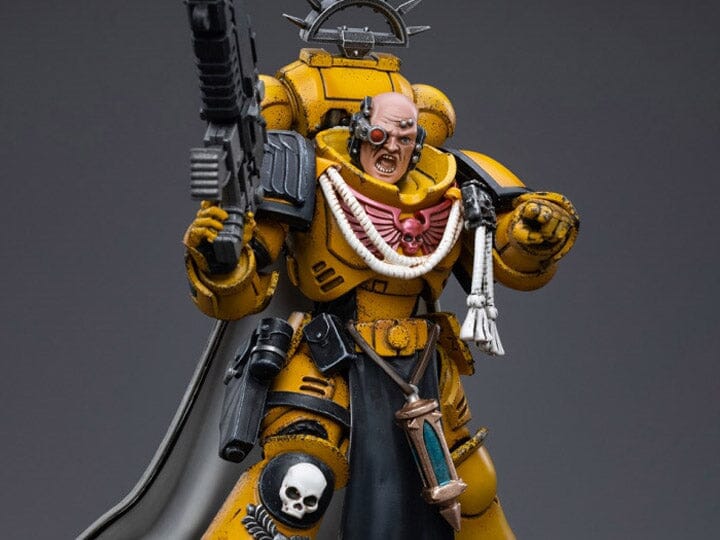 Warhammer 40K Imperial Fists Primaris Captain 1/18 Scale Figure
