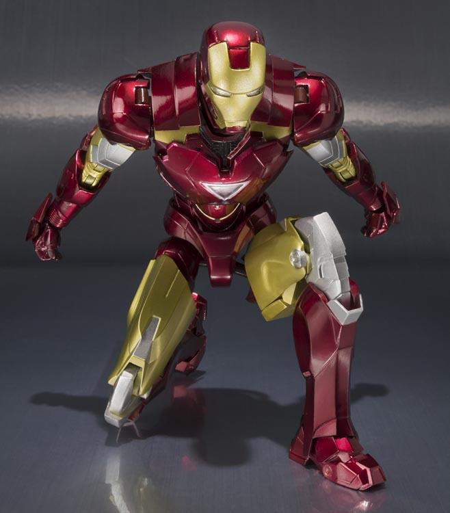 Iron Man 2 S.H.Figuarts Iron Man Mark VI & Hall of Armor Set