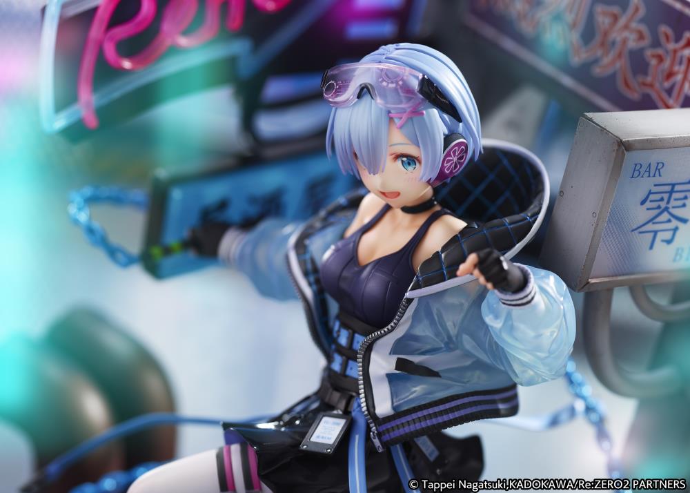 Re Zero Starting Life in Another World Rem (Neon City Ver.) 1/7 Scale Shibuya Scramble Figure