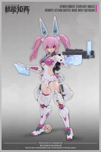 Cyber Forest Fantasy Girls Remote Attack Battle Base Info Tactician Model Kit