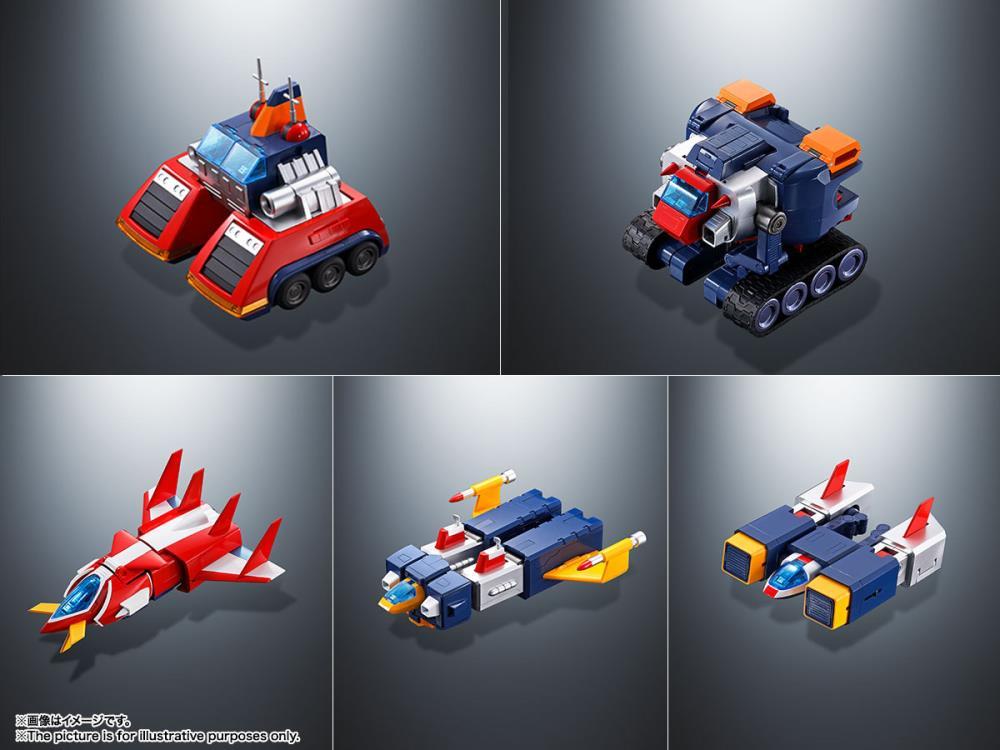 Super Electromagnetic Machine Voltes V DX Soul of Chogokin Voltes V