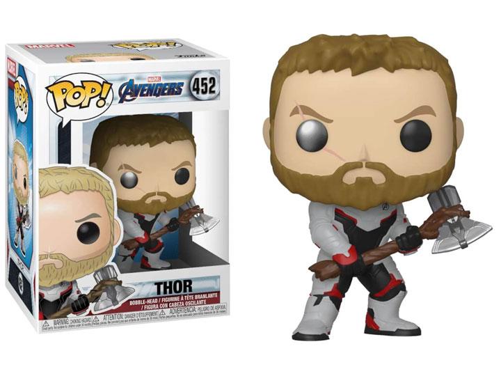 Pop! Marvel: Avengers: Endgame - Thor W/ Pop Protector