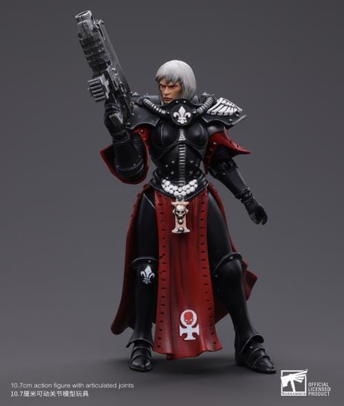 LEBOO JoyToy Warhammer 40K Action Figure 1/18 – Adepta Sororitas Sister Superior Kassia, 11.9 Cm, Collezionabile