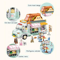 LOZ IDEAS 1127 Bakery Truck