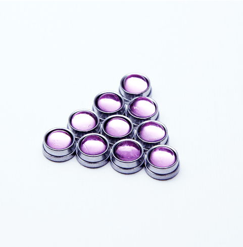 ME Dome - Silver Set [Bright Pink]