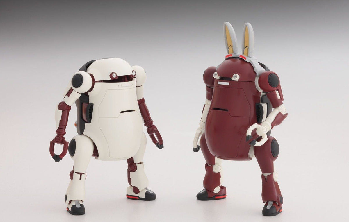 Hasegawa 1/35 MechatroWeGo No.10 Animal Retro & Azuki (Two kits in the box)