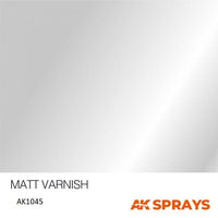 AK Interactive Matt Varnish Spray (USA) 400ML