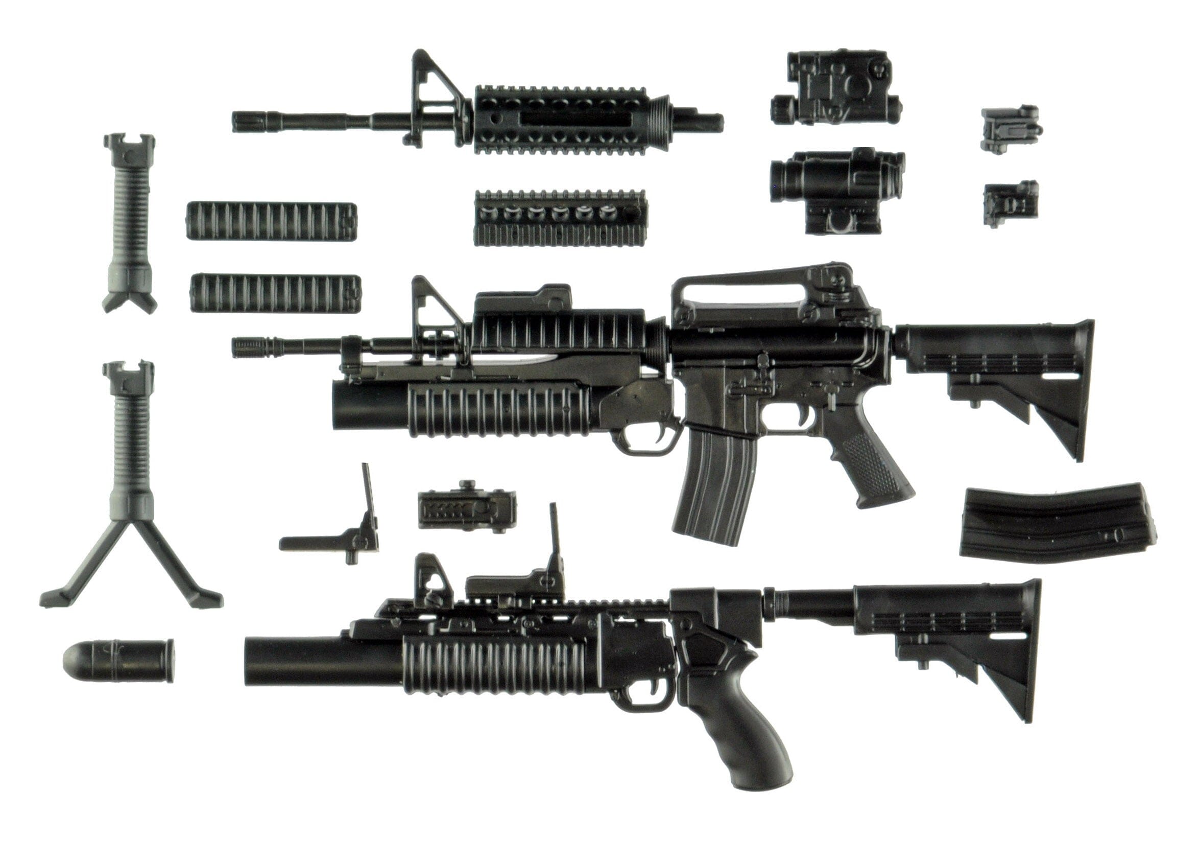 TomyTec Little Armory 1/12 LA100 M4A1 & M203 Type 2.0 Carbine