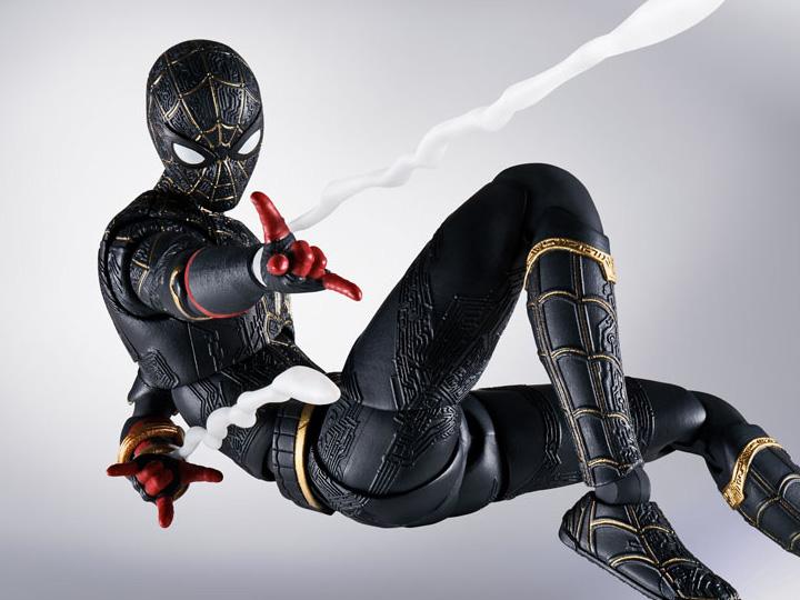 Spider-Man No Way Home S.H.Figuarts Spider-Man (Black & Gold Suit)