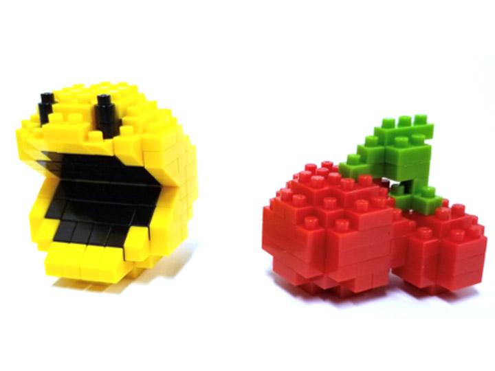 Pac-Man Nanoblock Character Collection Series Pac-Man & Cherry