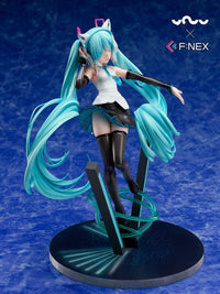 Vocaloid YOWU x F Nex Hatsune Miku (Cat Ear Headphones Ver.) 1/7 Scale Figure