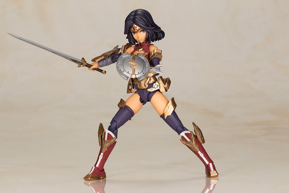 DC Comics Cross Frame Girl Wonder Woman (Humikane Shimada Ver.) Model Kit