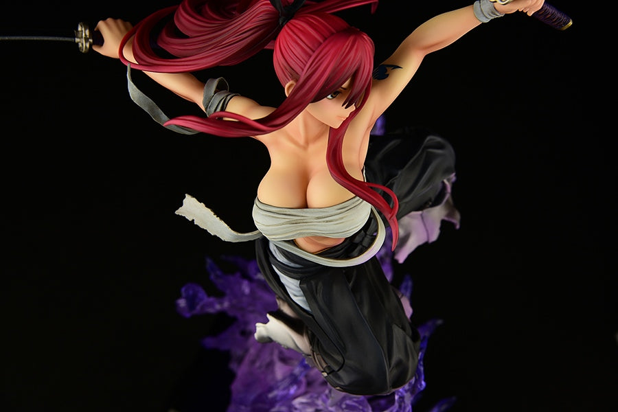 Fairy Tail Erza Scarlet the Samurai (Shikkoku Ver.) 1/6 Scale Figure