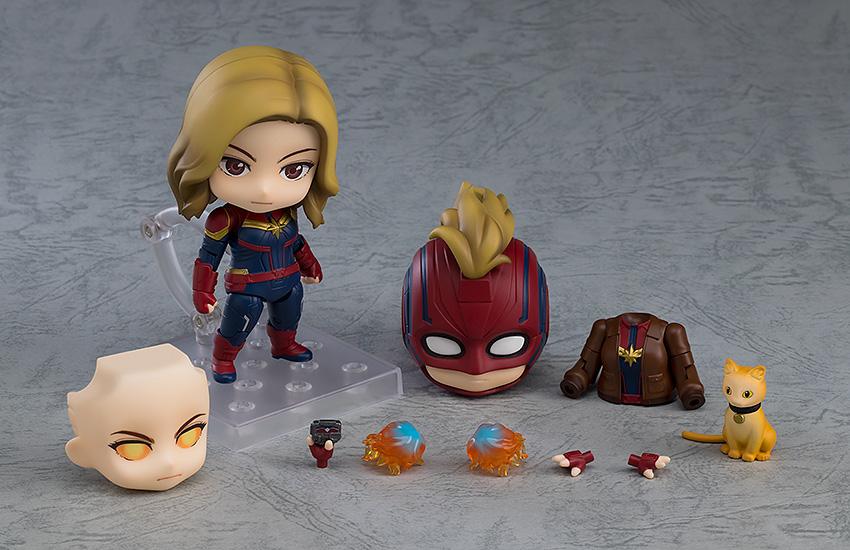 Captain Marvel Nendoroid No.1154-DX Captain Marvel (Hero's Edition)