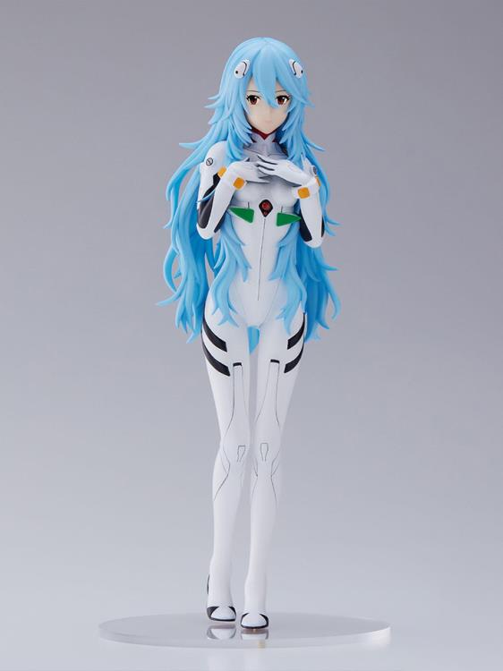Rebuild of Evangelion Rei Ayanami (Long Hair Ver.) Super Premium Figure (Reissue)