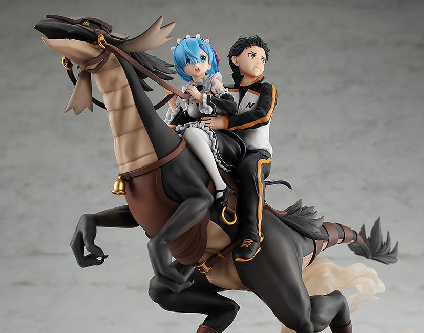 Re:Zero Starting Life in Another World Rem & Subaru (Attack on the White Whale) Figure