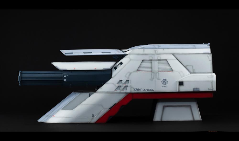 Mobile Suit Gundam SEED Realistic Model Series 1/144 Scale Arch Angel Catapult Deck