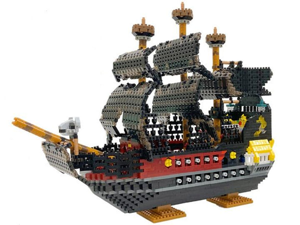 Pirate ship Deluxe Edition // Advanced Series NANOBLOCK - MyNanoblock