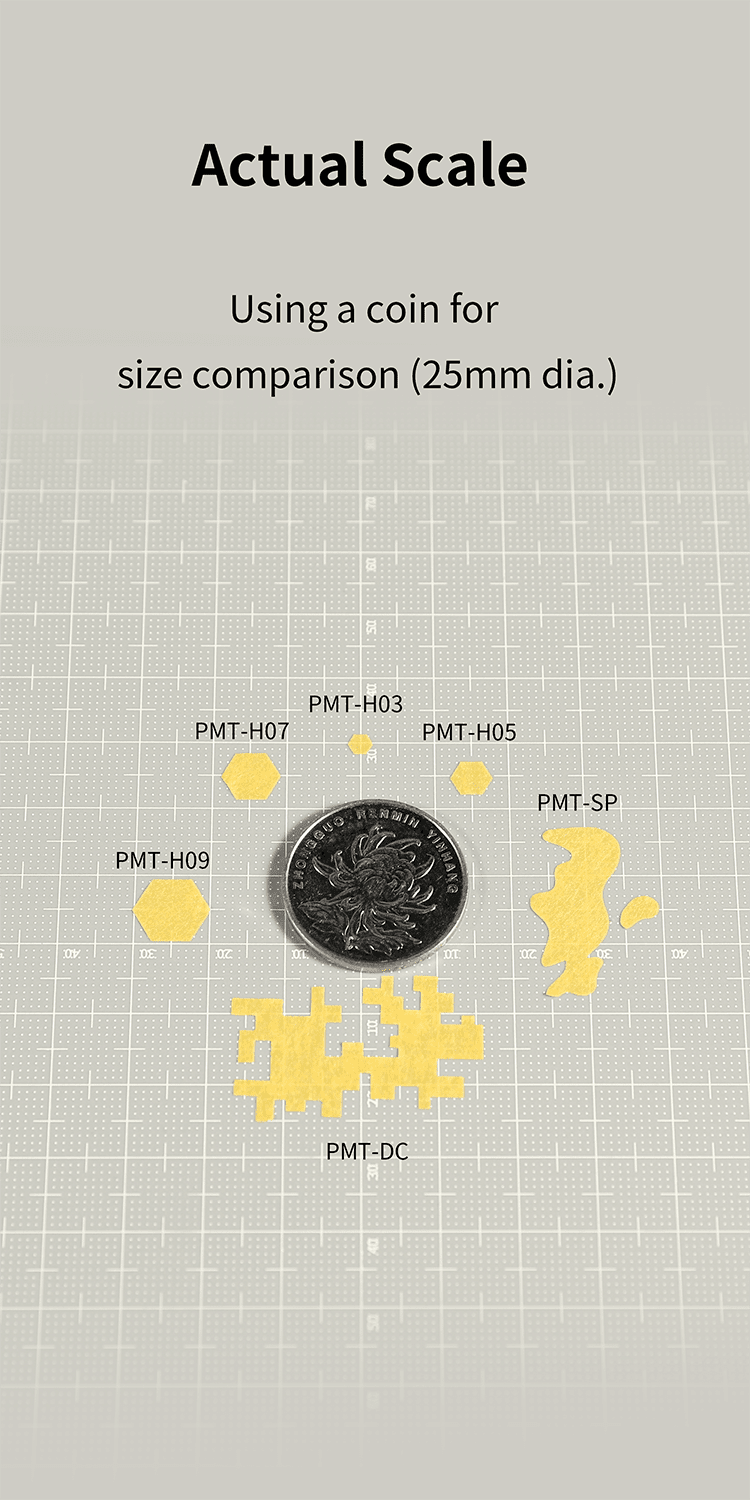 DSPIAE PMT Precut Masking Tape