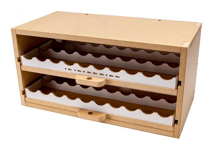 Slide&Tilting Drawer Paint Shelf OPERA-19B (For Lacquer)